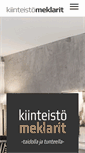 Mobile Screenshot of kiinteistomeklarit.fi
